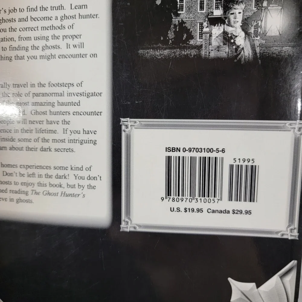 The Ghost‎ Hunters Bible – 165 p. Occult Book Signed by Author Trent Brandon